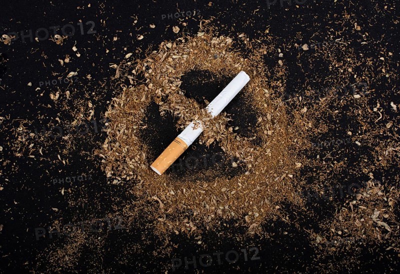 World No Tobacco Day poster for say no smoking concept