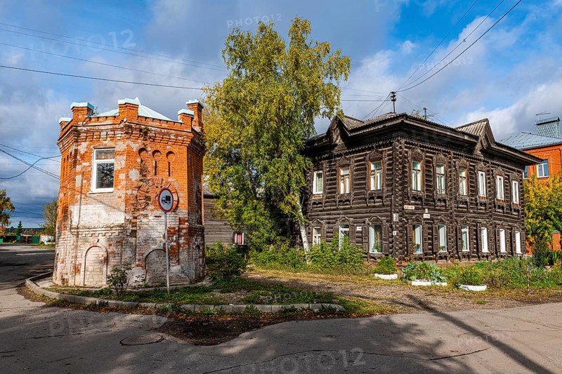 Old wooden house