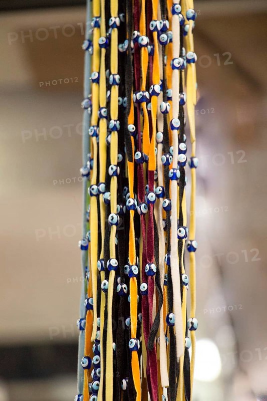Evil eye bead as Amulet souvenir from Turkey