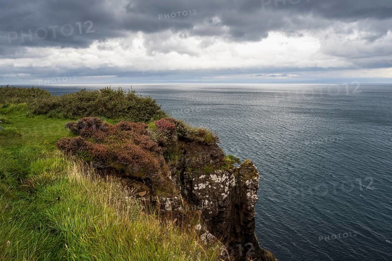 Coast at Kilt Rock Waterfall