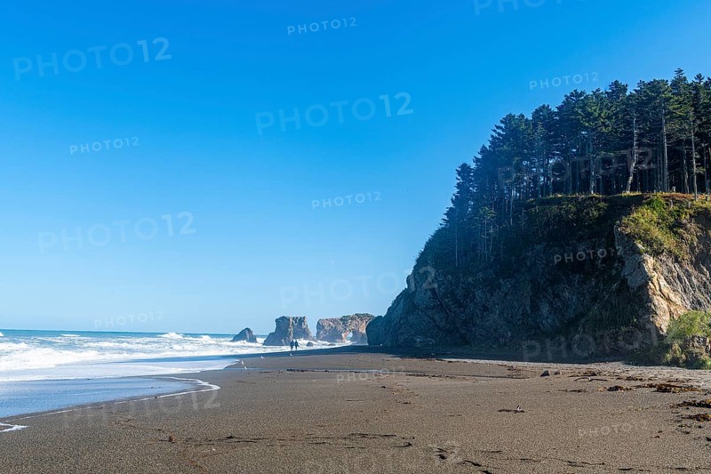 Volcanic beach