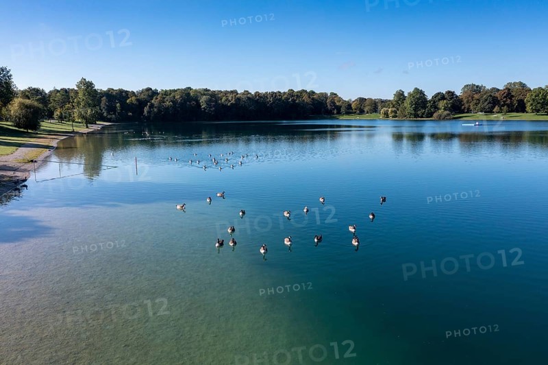 Karlsfelder See recreation area near Karlsfeld