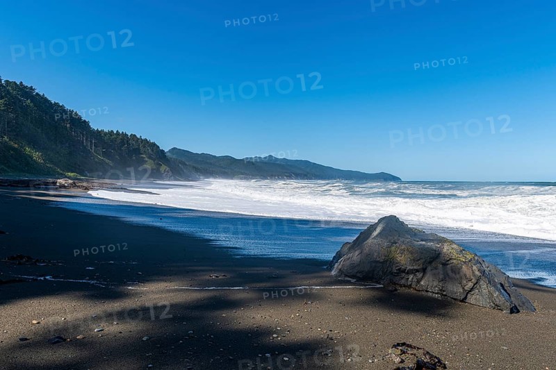 Volcanic beach
