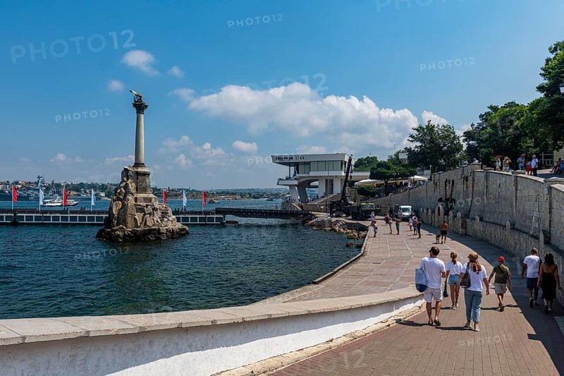 Monument to the Sunken Ships in Sevastopol