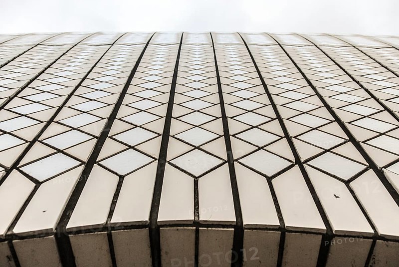 Sydney Opera House roof detail in Australia