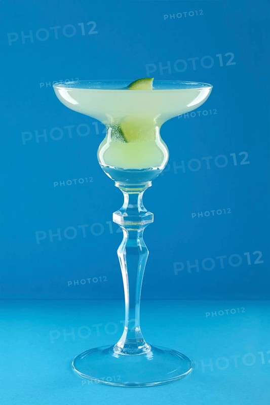 Hemingway daiquiri cocktail on blue background
