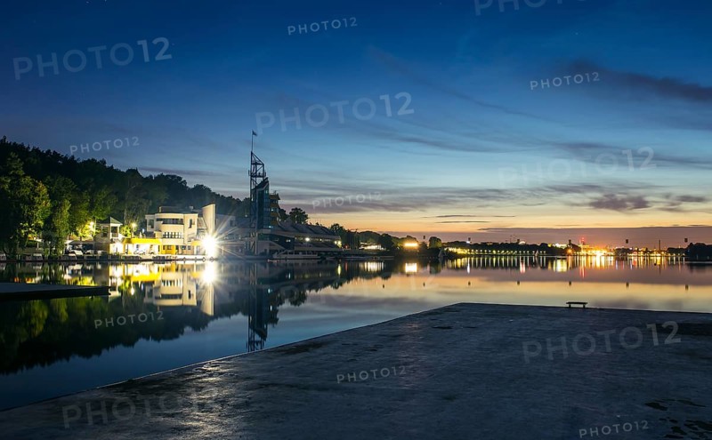 Malta Poznan night view Poland