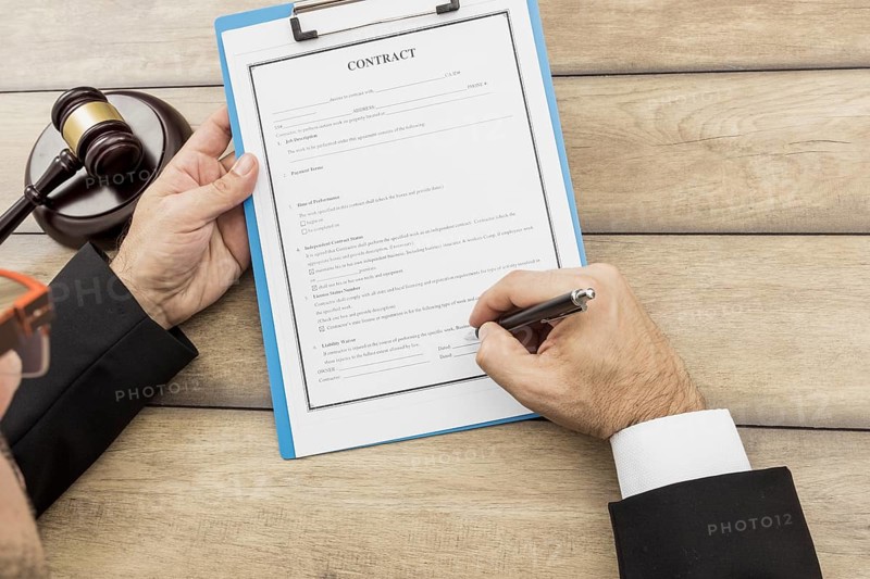 Signing documents. Resolution and high quality beautiful photo