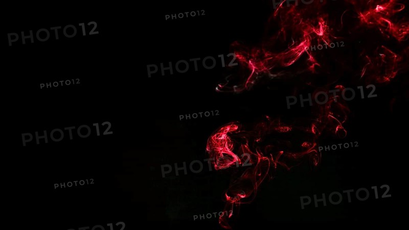 Trickles vivid red fume. Resolution and high quality beautiful photo