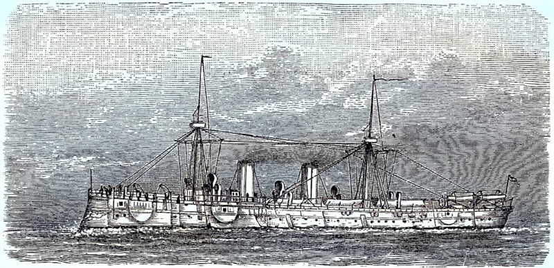SMS Irene was the type ship of a new class of cruiser corvettes or small cruisers of the Imperial Navy