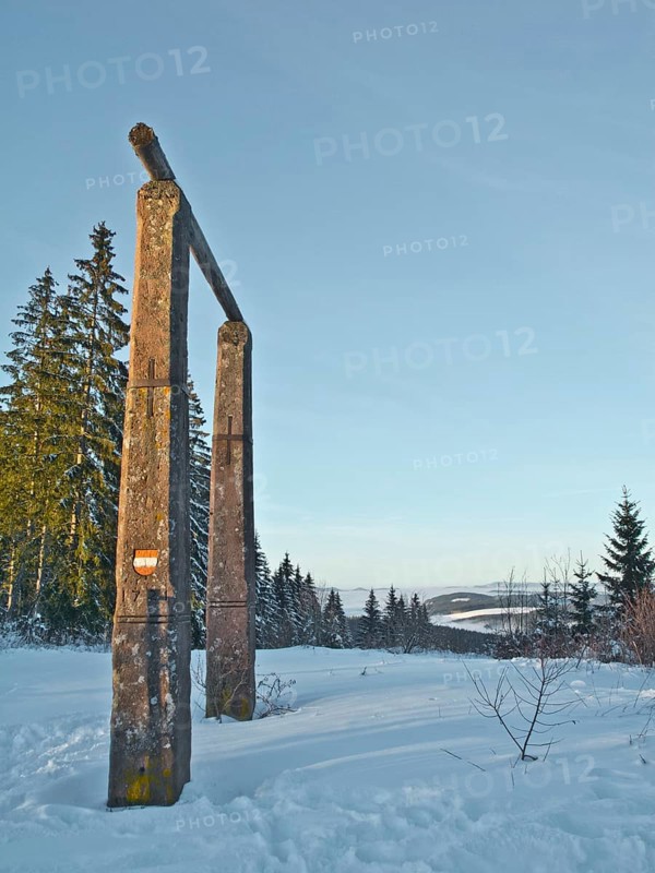 Historical gallows from 1727 on the Dreyberghoehe near Villingen