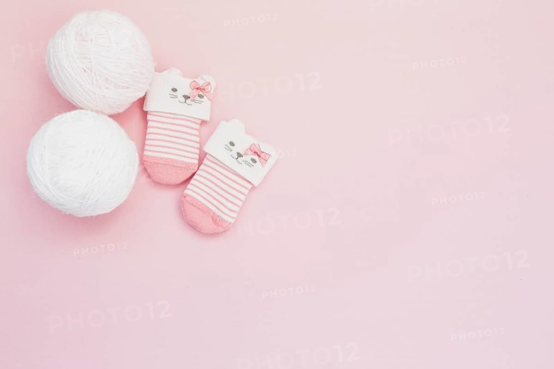 Cute tiny socks wool