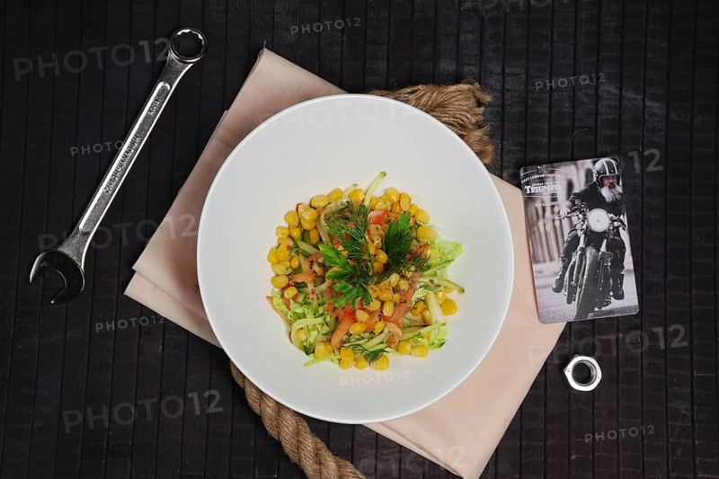 Salad with corn