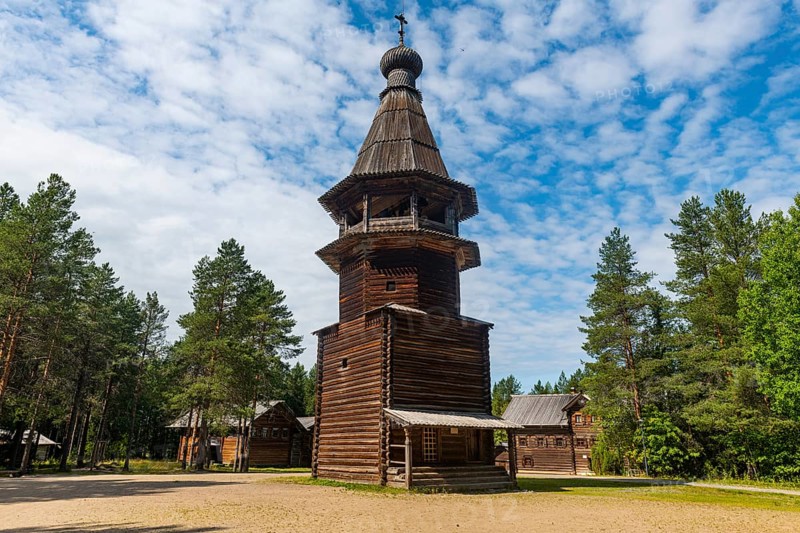 Wooden belltower
