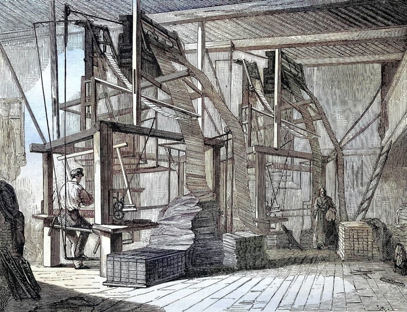 Silk Fabric Making Studio
