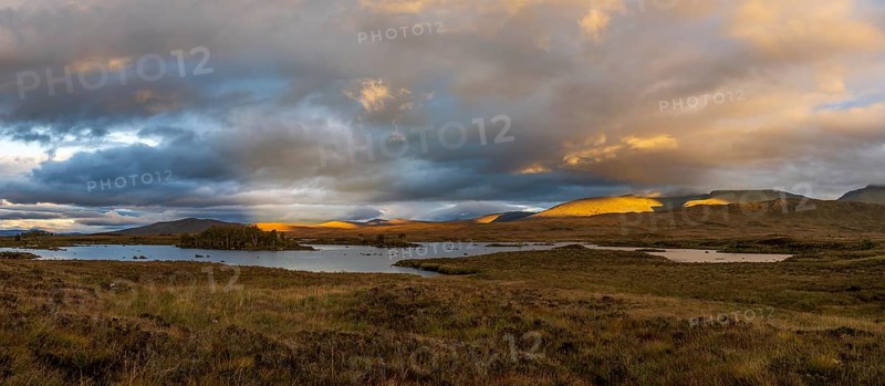 Sunset at Loch Ba