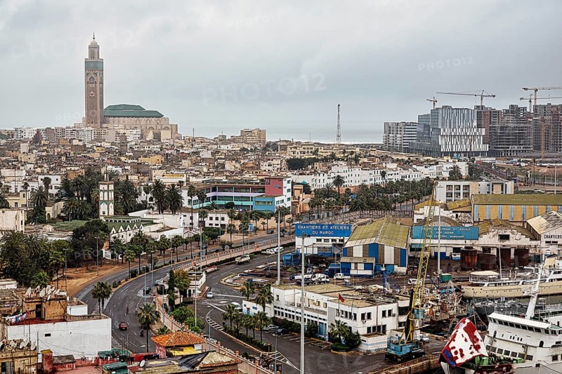 Casablanca skyline