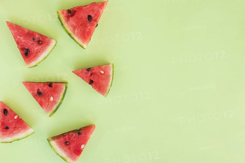 Slices fresh red fruits. Resolution and high quality beautiful photo