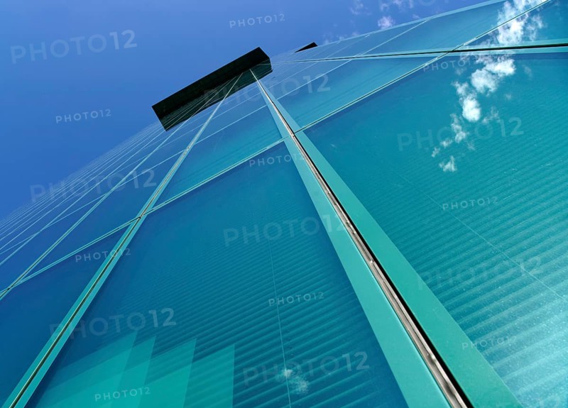 Frog's eye view Prime Tower Zurich