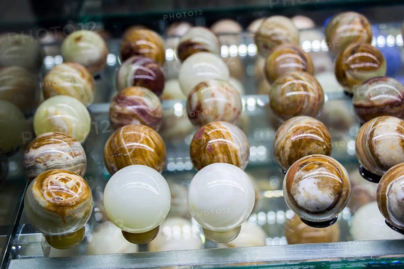 Plenty of marbles in the form of an egg