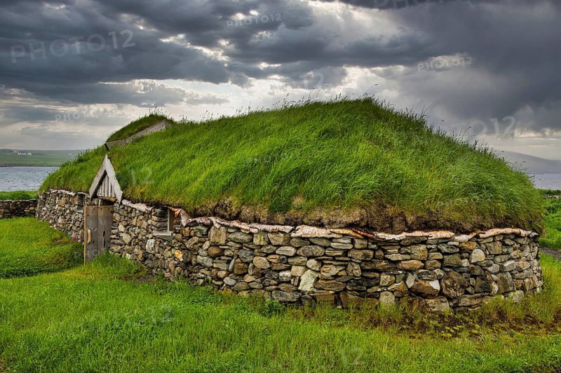 Old viking house