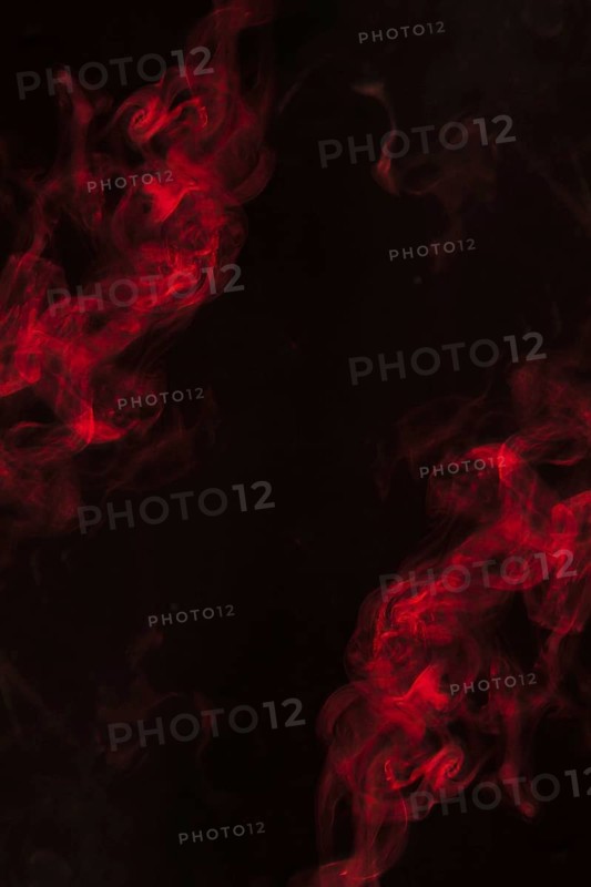 Thick twirling smoke pattern corner black background. Resolution and high quality beautiful photo