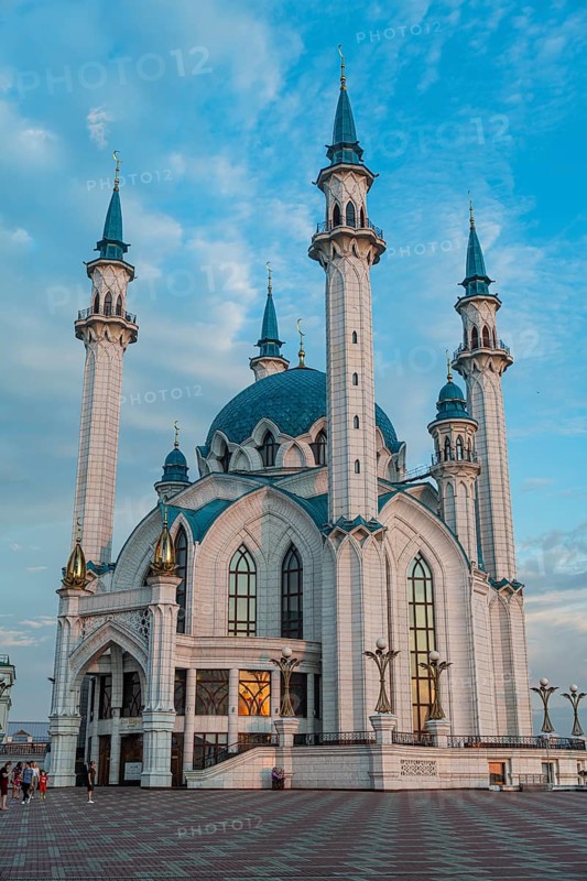 Sunset over the Kul Sharif Mosque