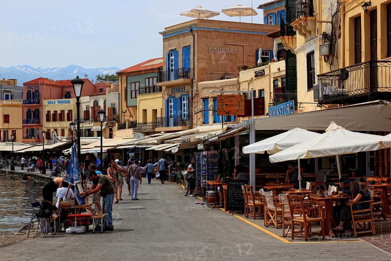 Harbour town of Chania