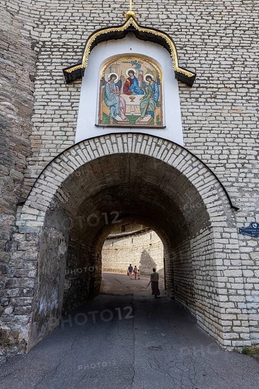 The kremlin of the Unesco site Pskov
