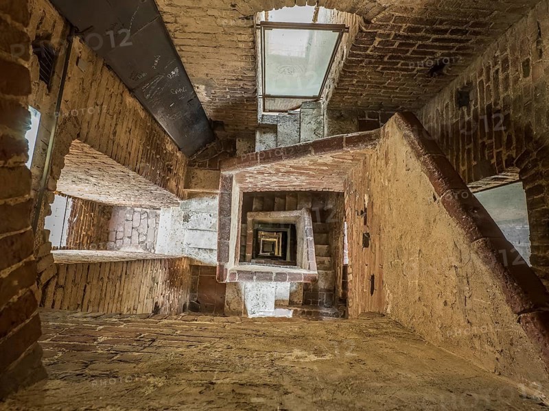 Staircase to the Torre del Mangia