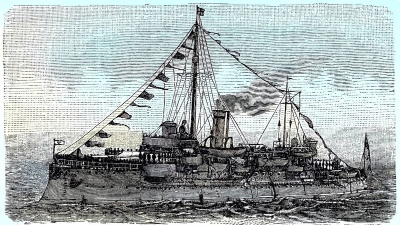 Armoured Ship King William I Germany