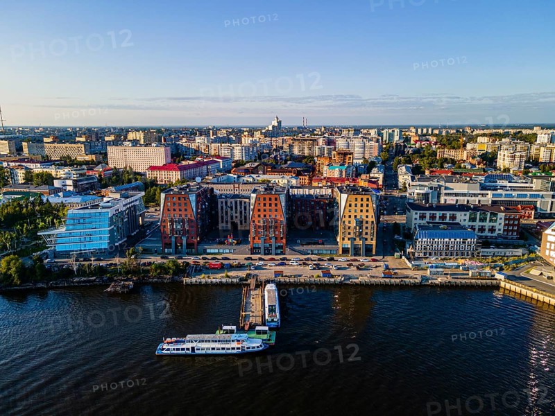 Aerial of Arkhangelsk