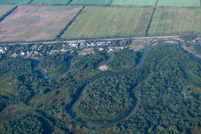 Aerial of Sakhalin