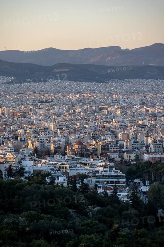 Densely populated cityscape
