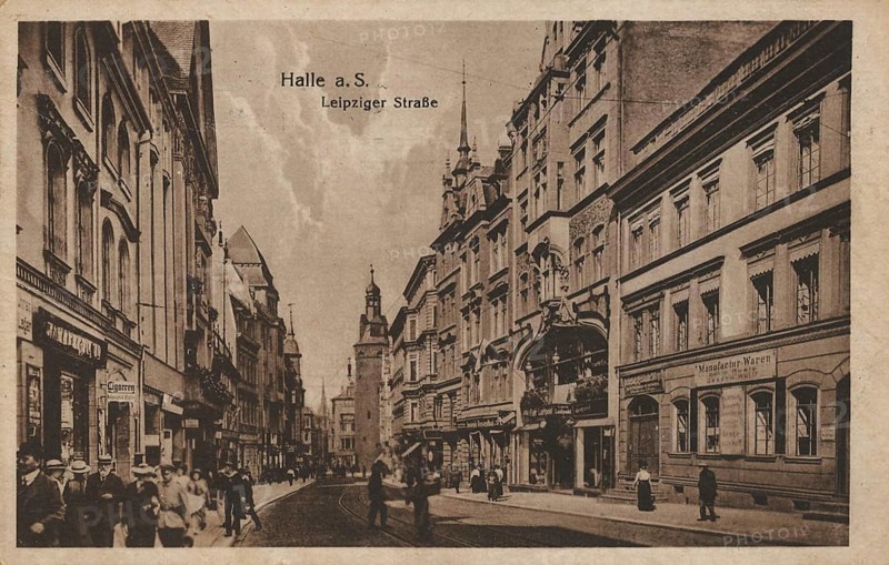 Leipziger Strasse in Halle an der Saale