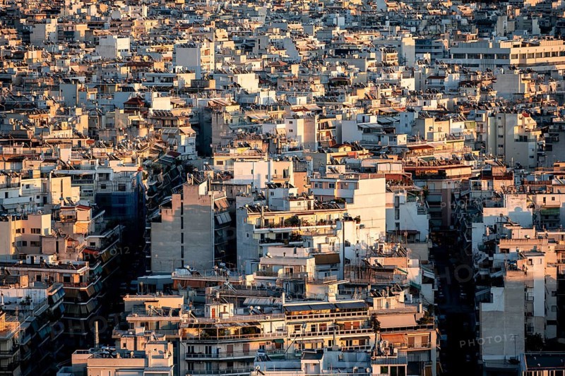 Densely populated cityscape