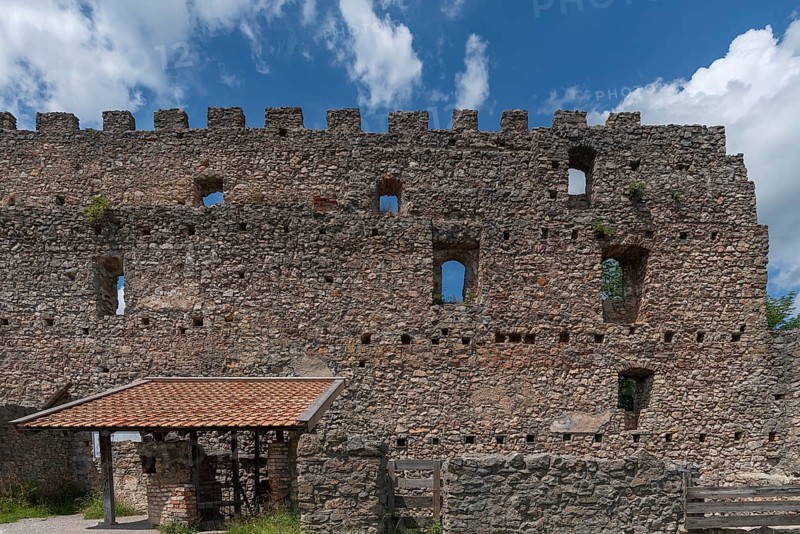 Eisenberg medieval castle ruins