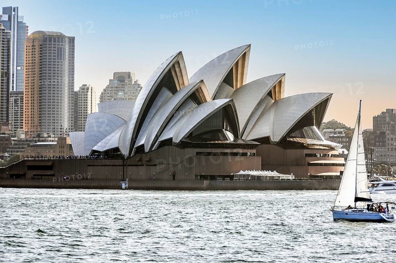 Sydney Opera House at sunset