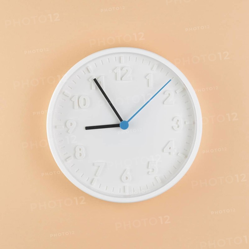 Top view clock desk. Resolution and high quality beautiful photo