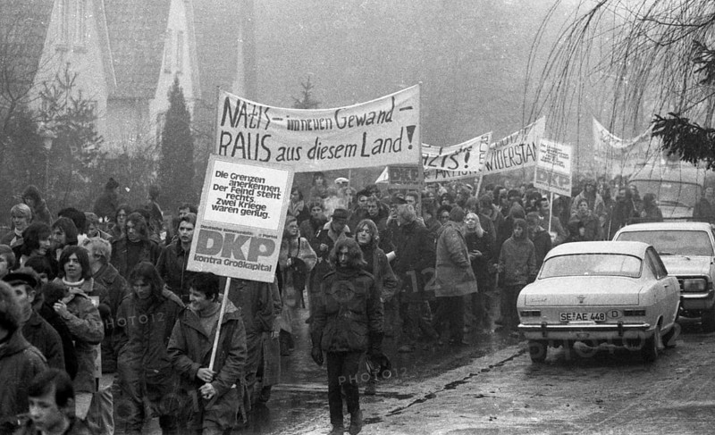 The NPD's right-wing radical action Resistance was a nationwide response to Willy Brandt's 1970 policy of understanding with the East