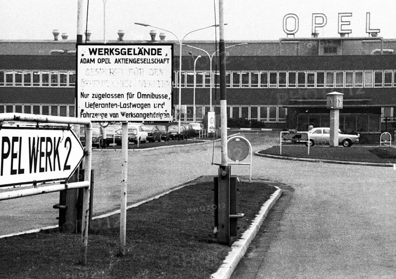 The Opel plant in Bochum