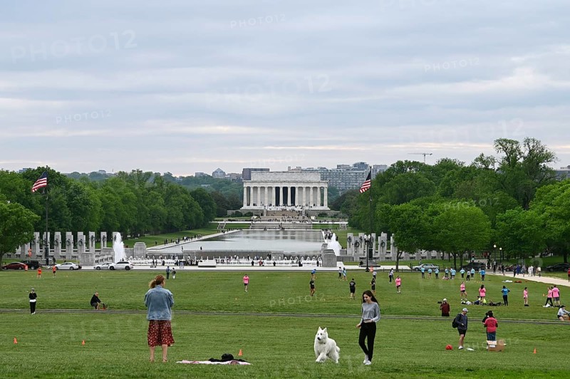 National Mall with Lincoln Memorial and Reflecting Pool