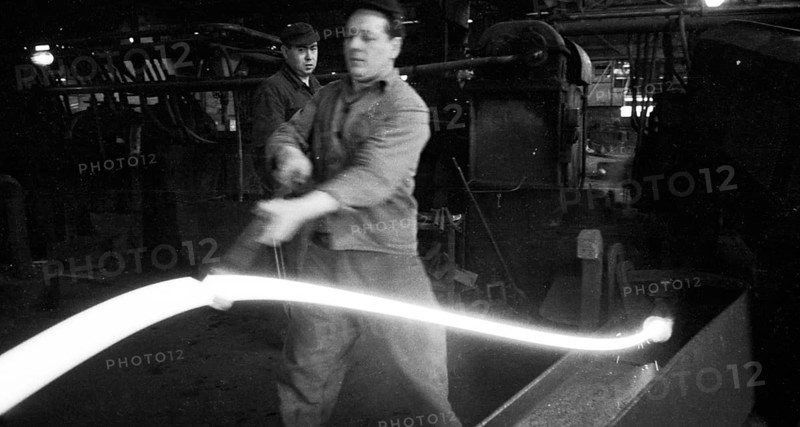 The production of steel products
