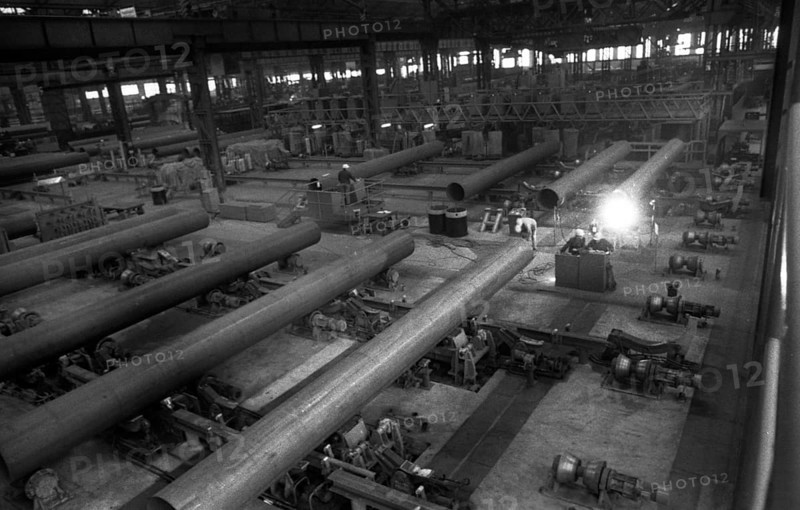 The Thyssen pipe mill