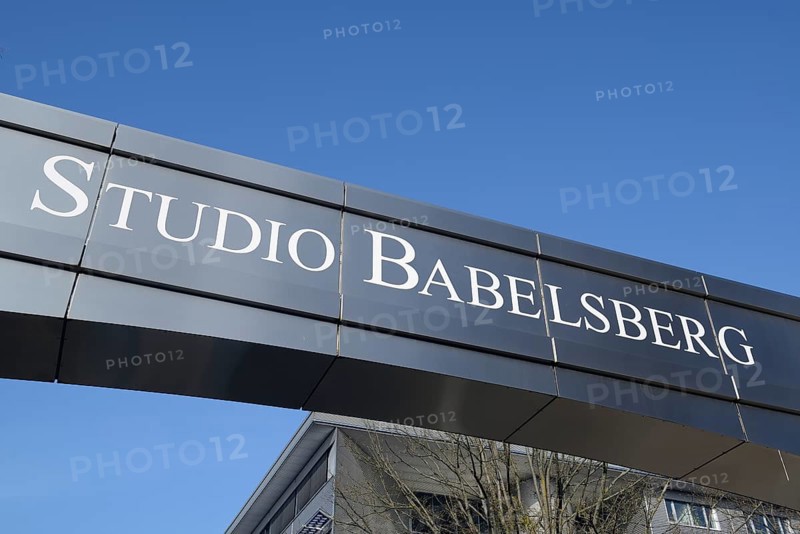 Main entrance to the film studios in Potsdam Babelsberg