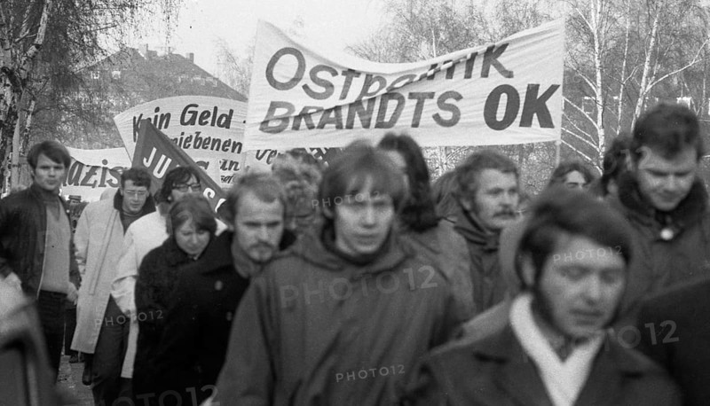 The NPD's right-wing radical action Resistance was a nationwide response to Willy Brandt's 1970 policy of understanding with the East