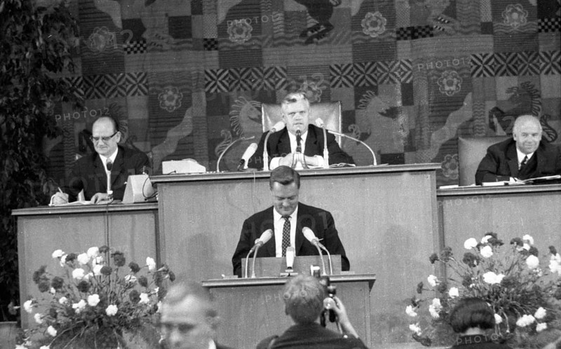 The re-election of North Rhine-Westphalia's state premier Franz Meyers