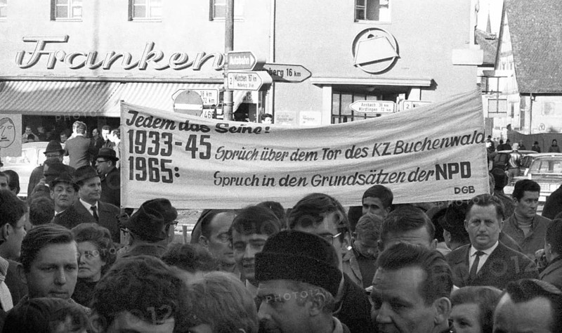 The party congress of the radical right-wing NPD