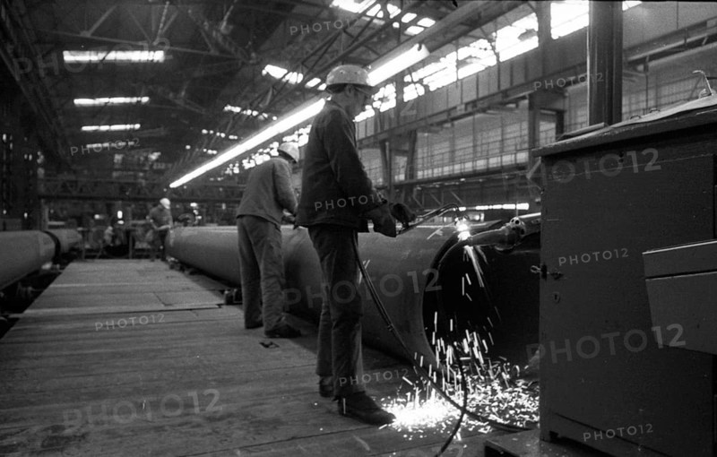 The Thyssen pipe mill