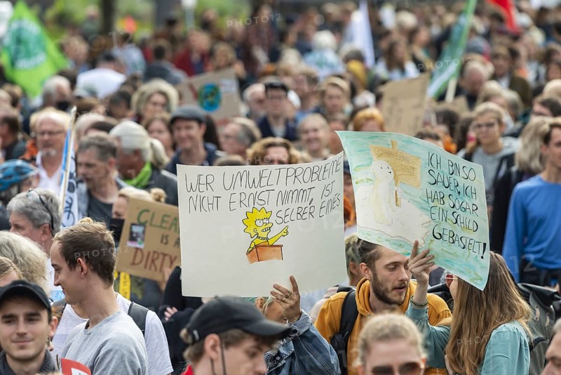 Fridays for Future demonstration on 25 September 2022 in Cologne